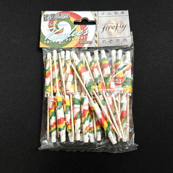 Firefly Serenity KAYLEE´s Parasols 29 Piece Drinks Cocktails 2016 New - Picture 2 of 5